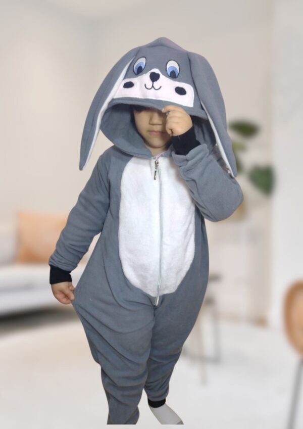 Pijama Conejo Plomo
